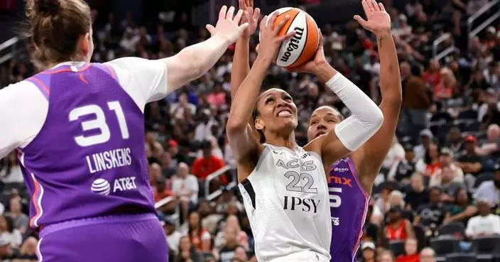 Mercury rout the Aces 99-66 to spoil Las Vegas’ ring ceremony