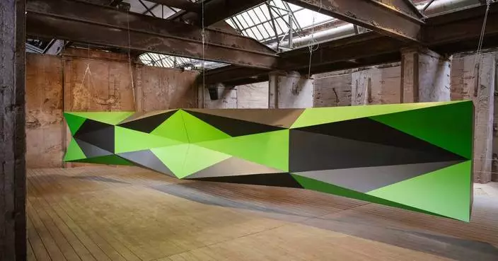 Dozens of artists bring new life to a gigantic former ironworks on UNESCO’s world heritage list
