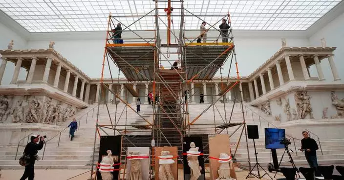 Berlin’s Pergamon Museum will reopen in mid-2027 as a lengthy restoration moves forward