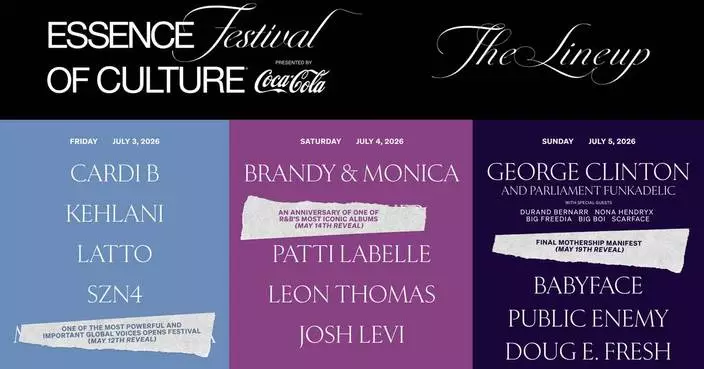 2026 ESSENCE Festival of Culture® Presented by Coca-Cola® Reveals Night-by-Night Lineup Featuring Babyface, Leon Thomas, Public Enemy and George Clinton &amp; Parliament-Funkadelic with Friends