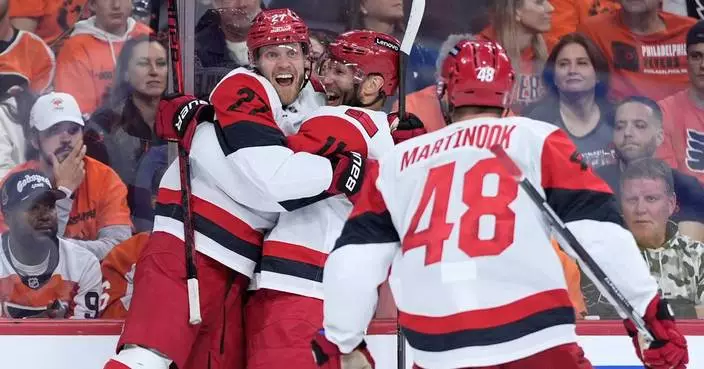 Carolina and Colorado have yet to lose in these NHL playoffs, making history with their hot starts