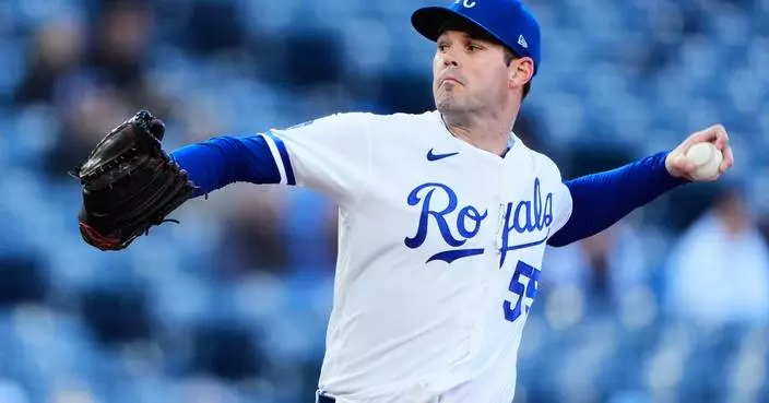 Royals starter Cole Ragans removed after 3 scoreless innings against Cleveland