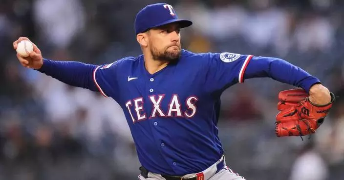 Rangers scratch Nathan Eovaldi from his scheduled start because of left side tightness