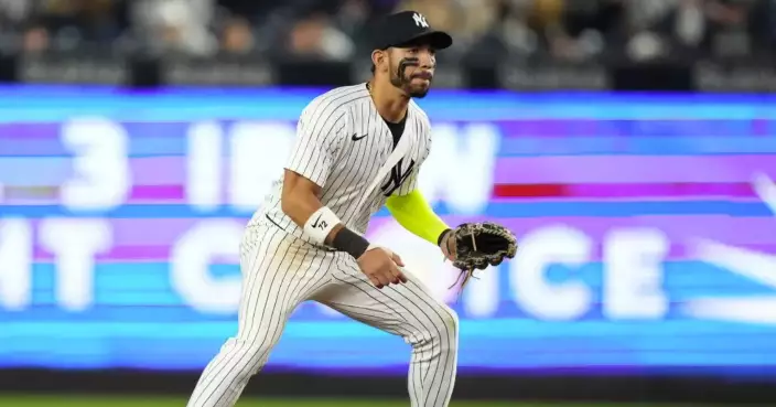 Yankees delay Volpe return until at least Monday, with Caballero playing well