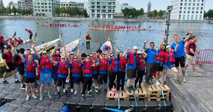 Brussels ETO Supports 12th Hong Kong Dragon Boat Festival in Antwerp, Celebrating Cultural Ties and Team Spirit