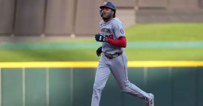 James Wood hits 12th homer and Nationals go deep season-high 6 times in 10-4 win over Reds