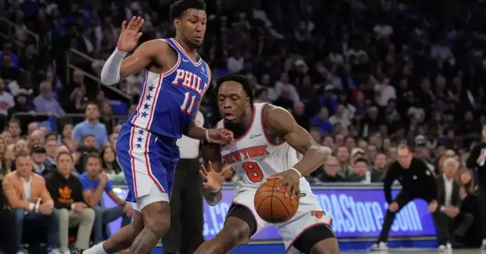 OG Anunoby fully participates in Knicks' practice for the first time since his hamstring injury