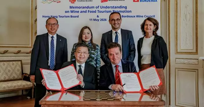 Hong Kong and Bordeaux Sign MOU to Boost Wine and Food Tourism Collaboration