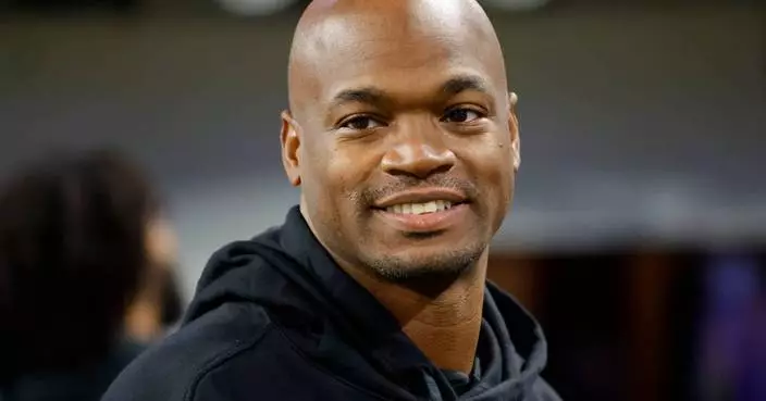 Vikings announce that Adrian Peterson will enter their ring of honor during 2026 season