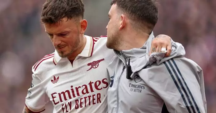 Arsenal defender Ben White ruled out of the World Cup with medial ligament damage