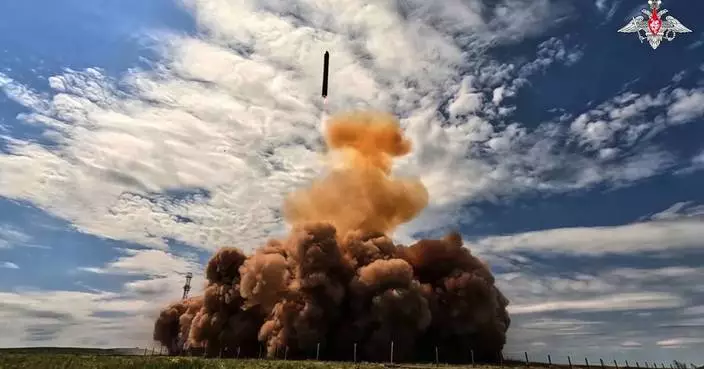 Russia holds massive drills of its nuclear forces as Ukraine steps up its drone attacks