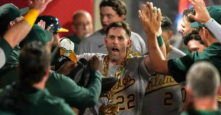 Jeff McNeil’s homer in 9th and Tyler Soderstrom’s single in 10th lift A’s to 6-5 win over Angels