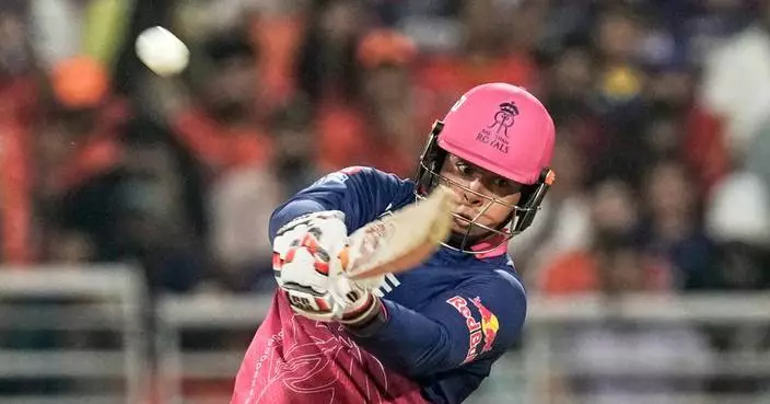Sooryavanshi shines as Rajasthan beats Hyderabad in Indian Premier League eliminator