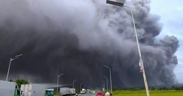 More than 300 families evacuate in Philippines due to ashfall from volcano