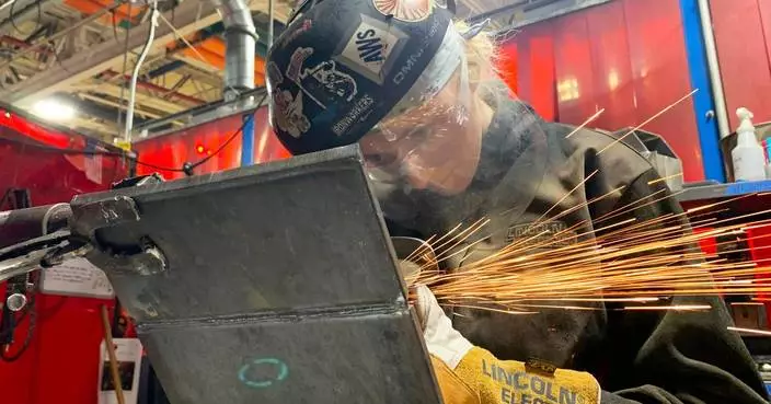 Community college student from Michigan to be 1st woman to represent US at world welding competition
