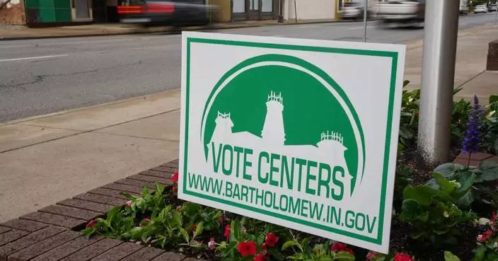The Latest: Primary elections in Indiana and Ohio will test Trump’s power and shape midterms