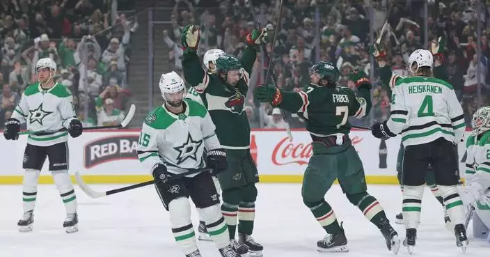 Quinn Hughes comes up big in Wild’s first playoff series win since 2015