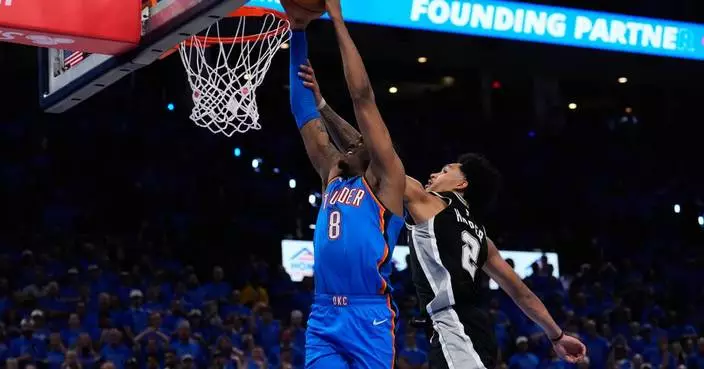 OKC guard Jalen Williams’ hamstring issues return, he leaves Game 2 of Thunder-Spurs early