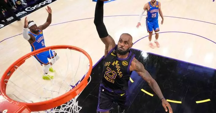 Lakers want LeBron James to return for another season alongside Luka Doncic, GM Rob Pelinka says