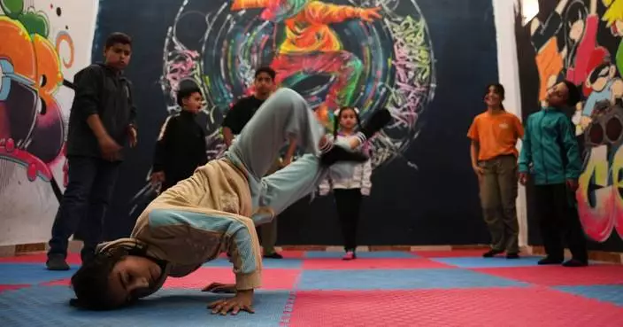 In Gaza, some Palestinian children find respite and catharsis in breakdancing