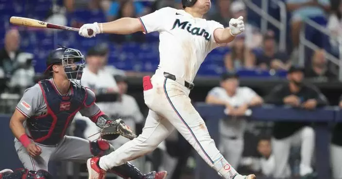 Jakob Marsee hits a 3-run home run, Marlins rally to beat Nationals 8-7