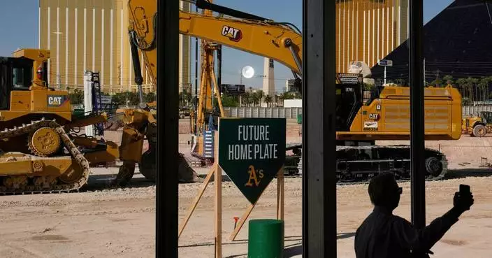 A’s $2B Las Vegas Strip stadium on schedule to open before 2028 season, officials say