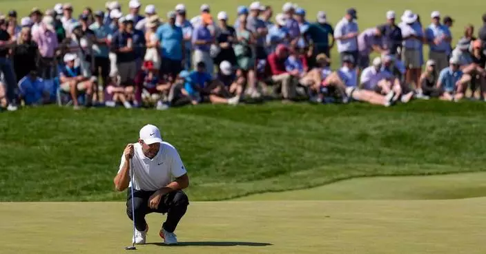 Scheffler’s putter goes cold, forcing big comeback for shot at 2nd straight PGA Championship