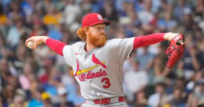 Cardinals RHP Dustin May loses no-hitter in the 8th against the Brewers