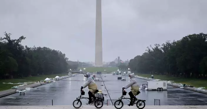 FACT FOCUS: Trump says Obama and Biden spent ‘hundreds of millions’ on reflecting pool. They did not