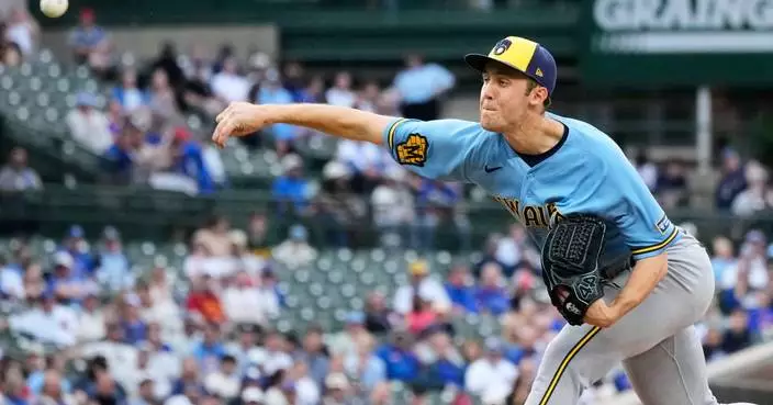 Jacob Misiorowski dominant again, Brice Turang homers as Brewers top Cubs 5-2 to move into 1st