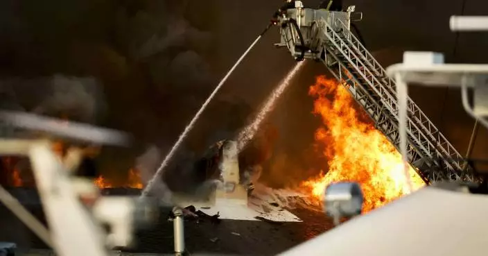 Fire destroys a lab building on a University of South Florida campus