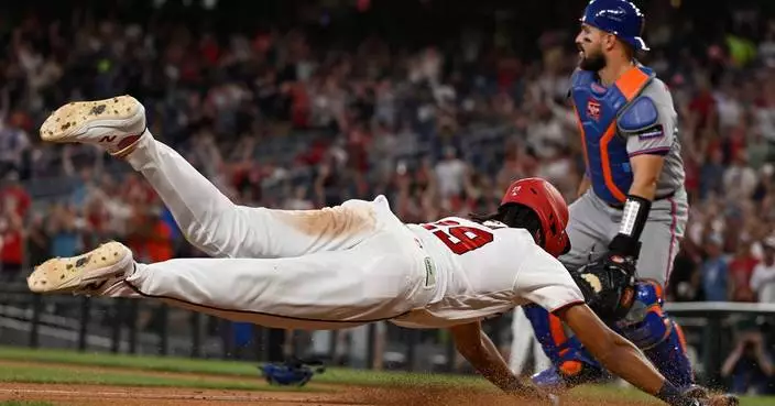 Nationals’ James Wood hits majors’ first inside-the-park grand slam since 2022