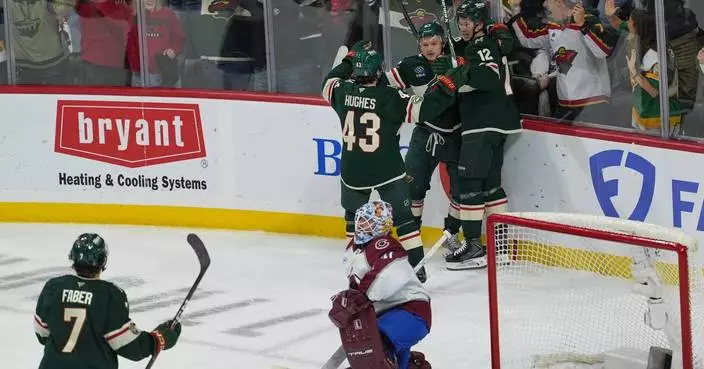 Wild make it a series against the Avalanche, who have a Game 4 goalie decision to make