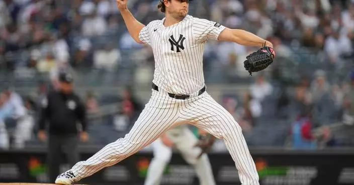 Gerrit Cole pitches 6 shutout innings for Yanks after 569-day absence, returning from elbow surgery