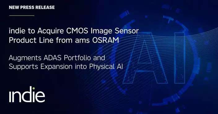 indie to Acquire CMOS Image Sensor Product Line from ams OSRAM