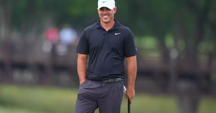 Brooks Koepka leads the Byron Nelson, with Scottie Scheffler lurking in his hometown event