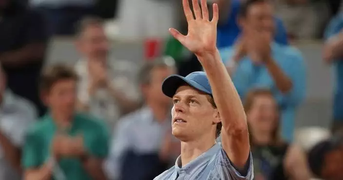 Jannik Sinner discusses his Eiffel Tower Lego project after 1st-round win at French Open