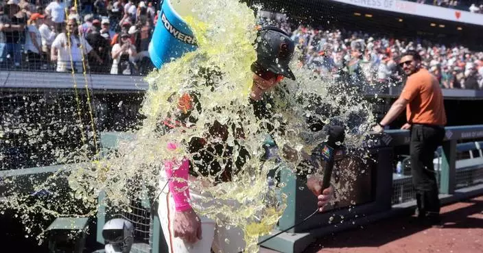 Harrison Bader’s 2nd grand slam in 6 days powers the Giants past the White Sox 10-3