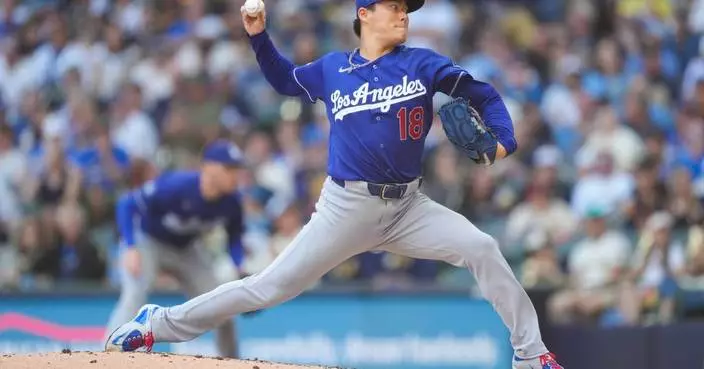 Yamamoto shines in Milwaukee again as Dodgers defeat Brewers 5-1