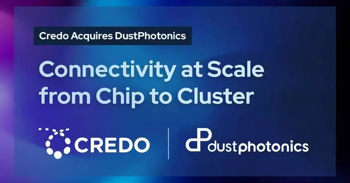 Credo Completes Acquisition of DustPhotonics