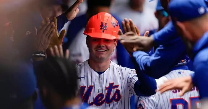 A.J. Ewing hits 1st big league home run and Mets beat Tigers 9-4