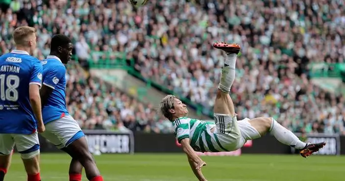 Celtic rallies to beat Rangers in Old Firm derby and keeps heat on Hearts in Scottish title race