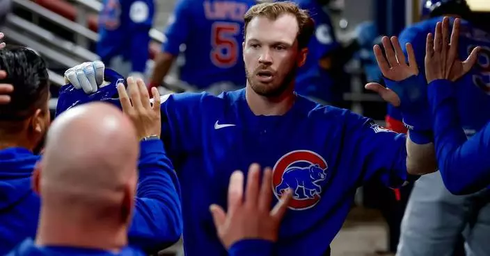 Ian Happ homers, 5 combine for shutout as Cubs snap a 4-game skid with a 2-0 win over Braves