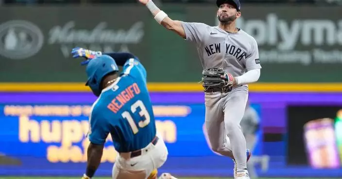Yankees shortstop Caballero sidelined with finger injury, hopes to avoid injured list