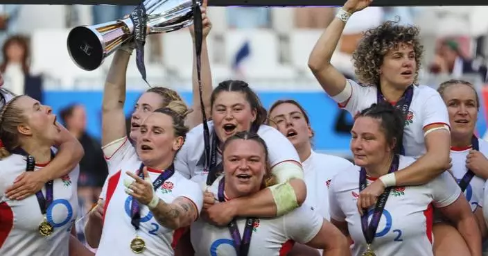England thumps France to seal an eighth straight Women’s Six Nations title and Grand Slam
