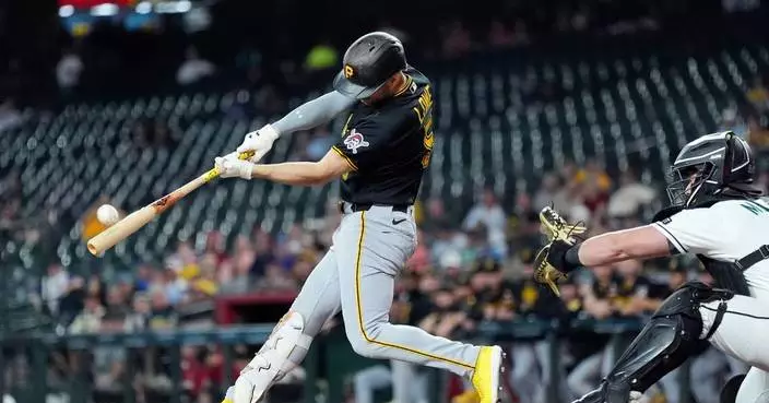 Lowe goes deep again, Keller solid as Pirates take series with 4-2 victory over Diamondbacks