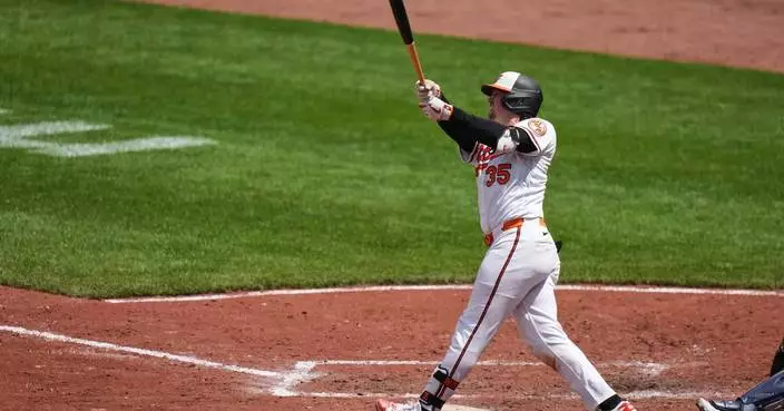 Rutschman and Jackson hit grand slams and Orioles cruise to 10-3 win over Astros