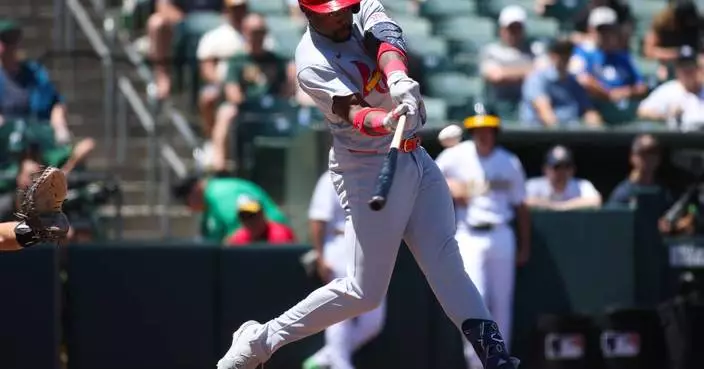 Jordan Walker homers, hits go-ahead run in 9th as Cardinals beat Athletics 5-4