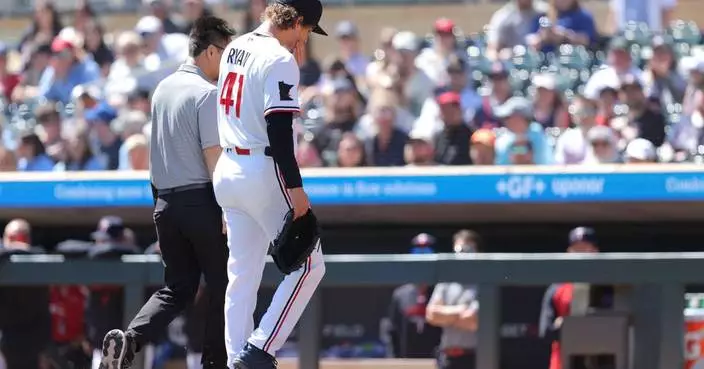 Twins pitcher Joe Ryan could make his next scheduled start after elbow scare