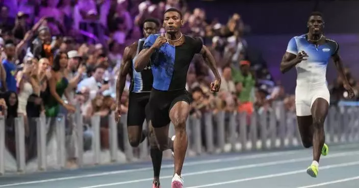 Kerley runs 9.97 at Enhanced Games, where Kristian Gkolomeev gets a $1M bonus for swimming mark